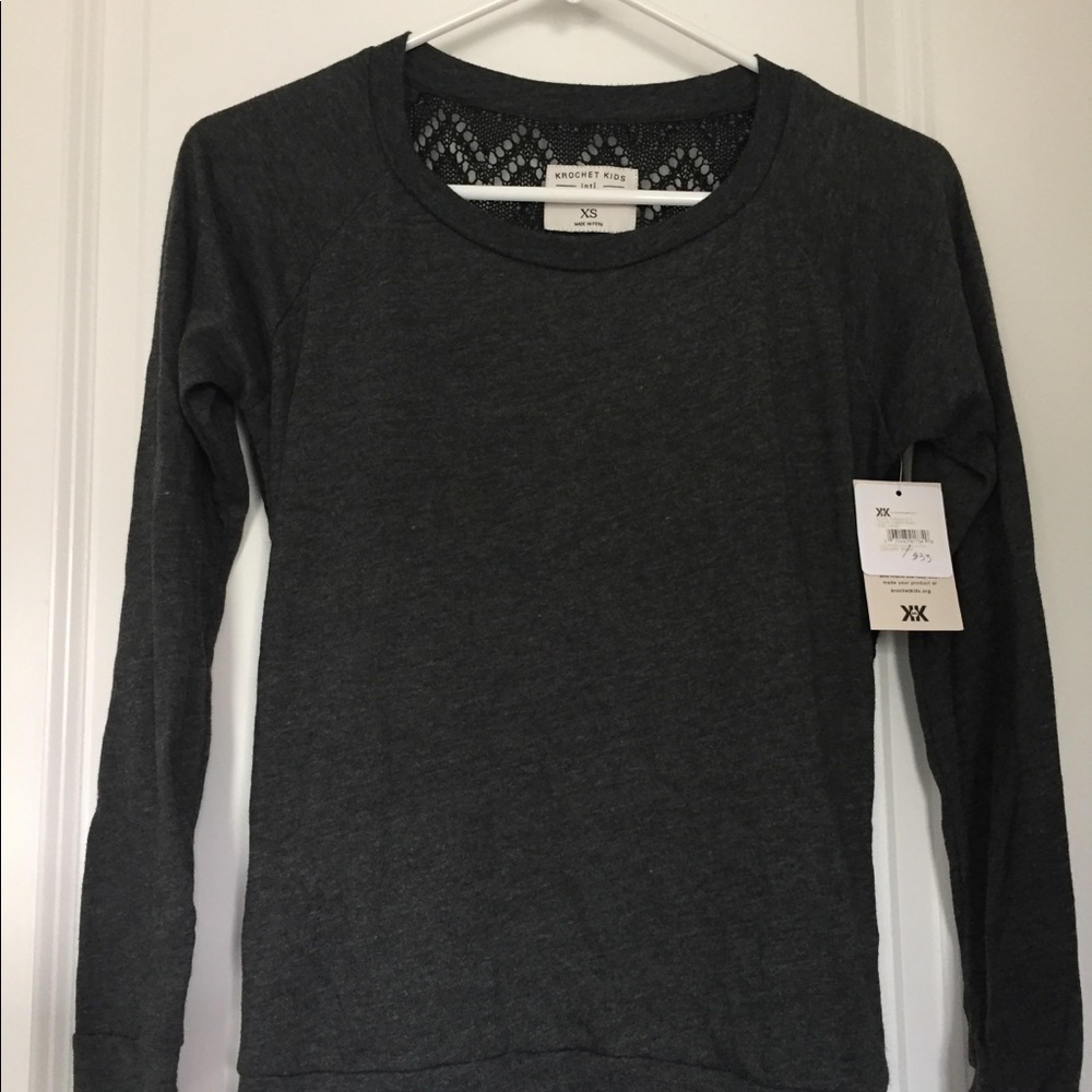 Knit Lace Top from Krochet Kids